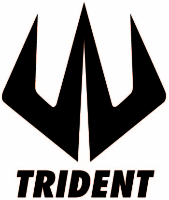 logo trident cut